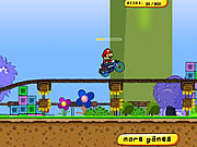 Gioco online Giochi con Super Mario - Mario Combo Biker